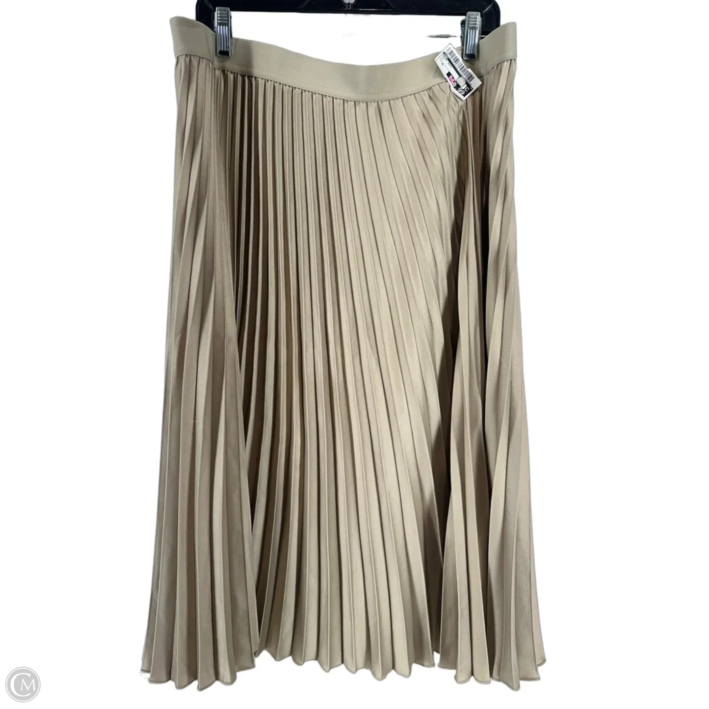 Skirt Maxi By H&m In Tan, Size: Xl