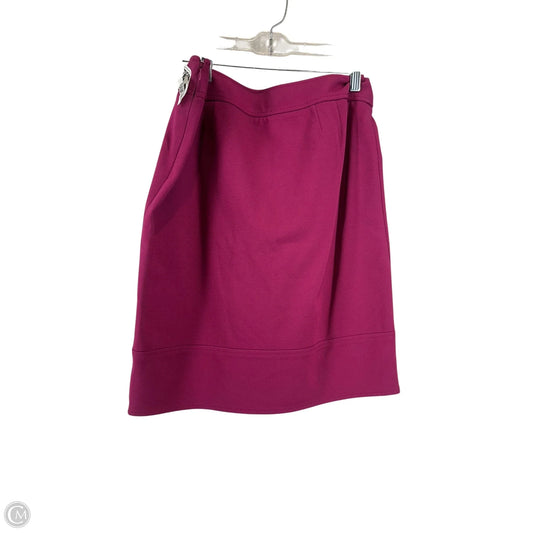 Skirt Midi By Ann Taylor In Purple, Size: 6