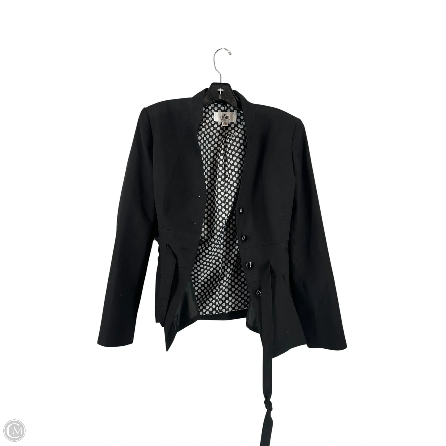 Blazer By Le Suit In Black, Size: 10