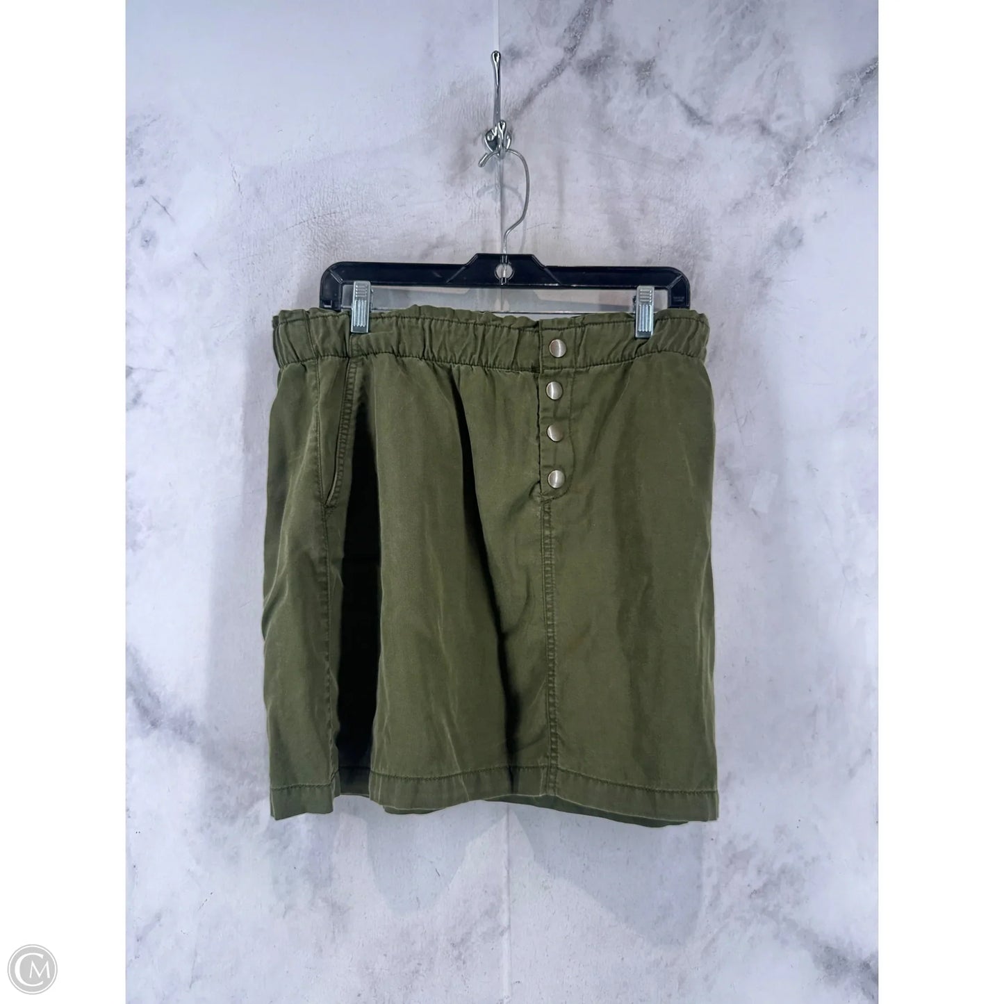 Skirt Mini & Short By Loft In Green, Size: L