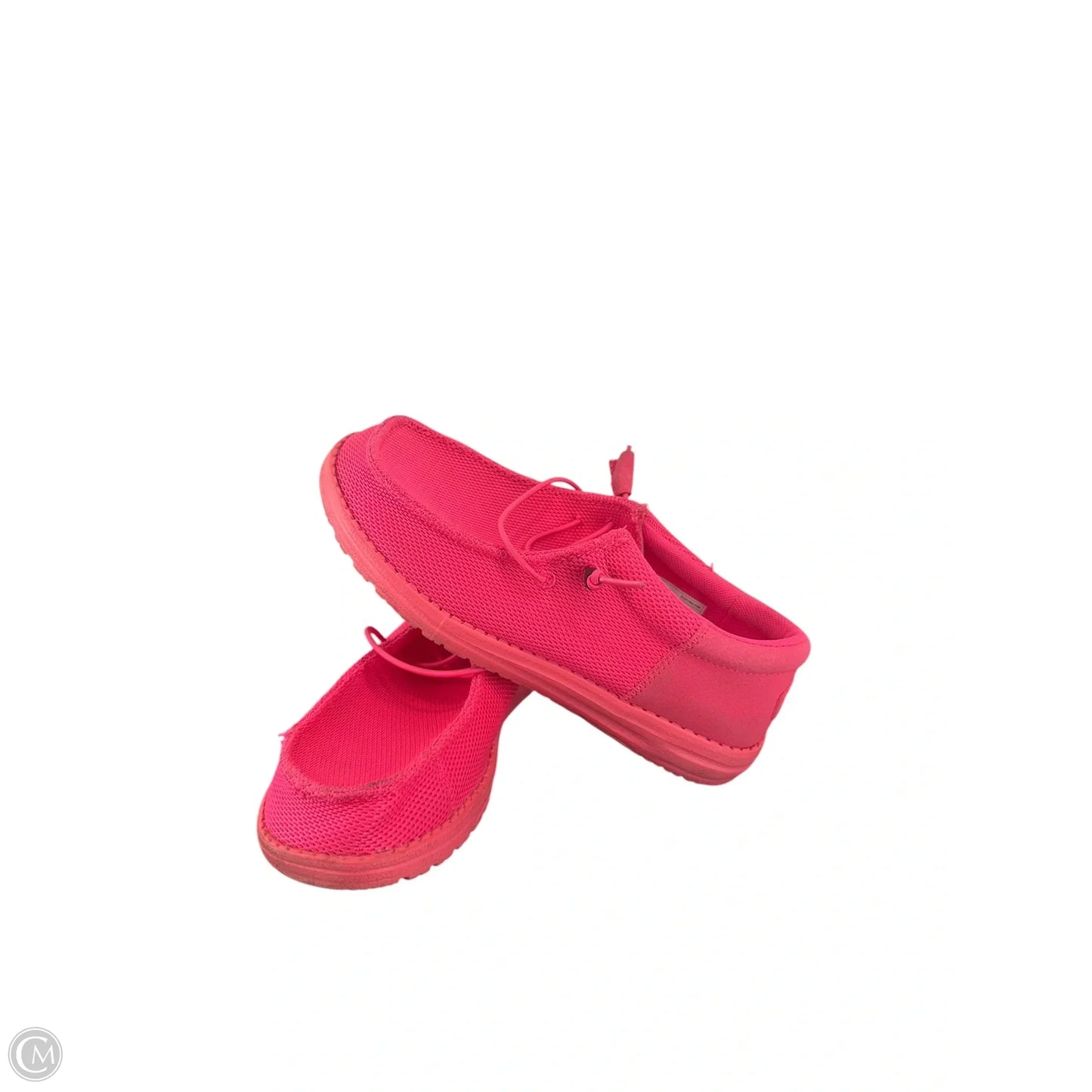 Shoes Flats By Hey Dude In Pink, Size: 5