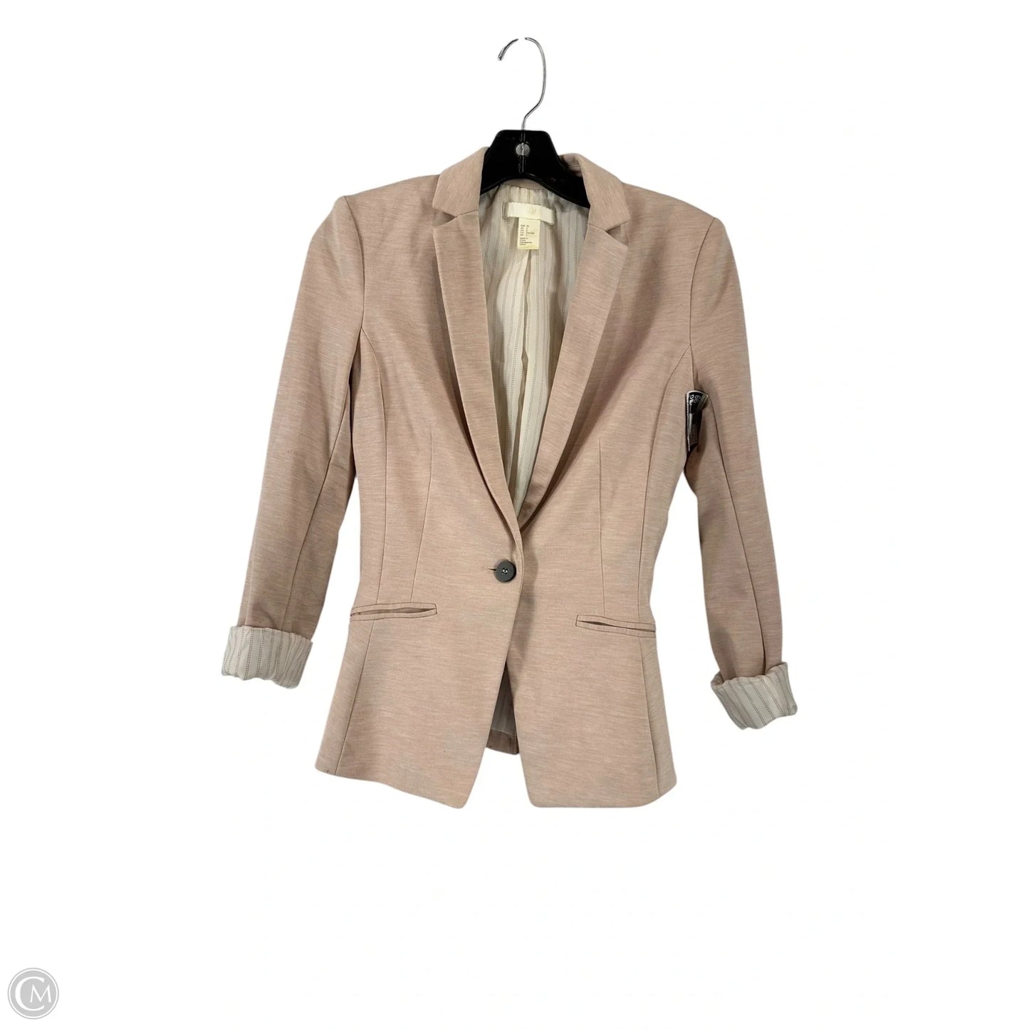 Blazer By H&m In Pink, Size: 2