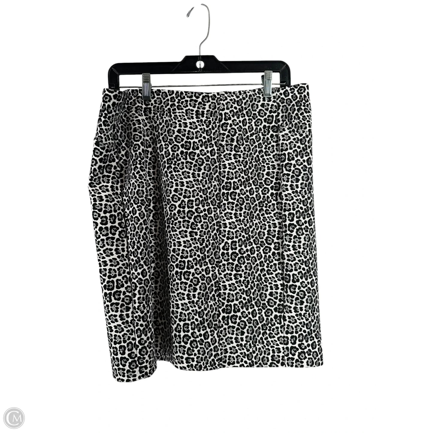 Skirt Midi By Michael By Michael Kors In Leopard Print, Size: L