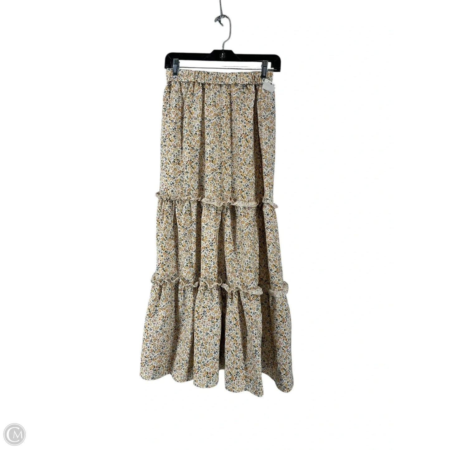 Skirt Maxi By Shein In Floral Print, Size: S