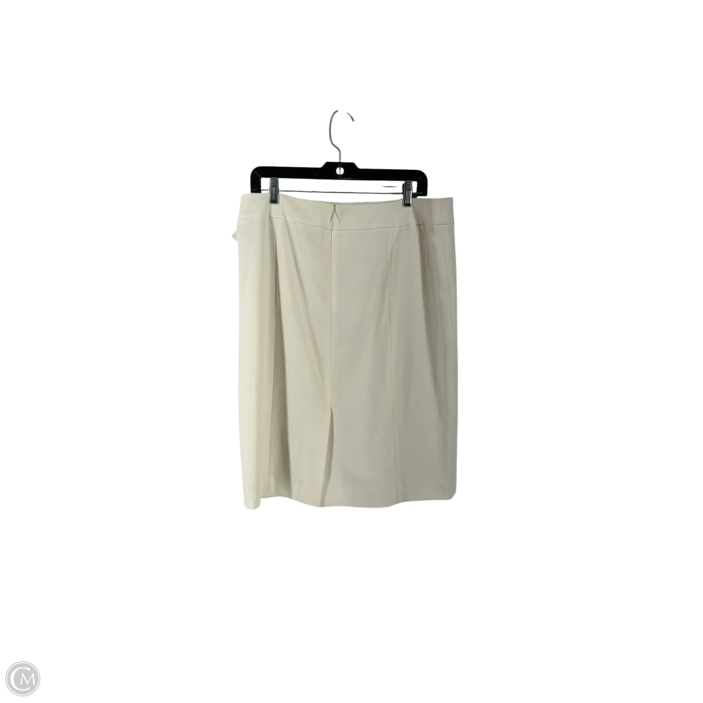 Skirt Midi By Calvin Klein In White, Size: 14