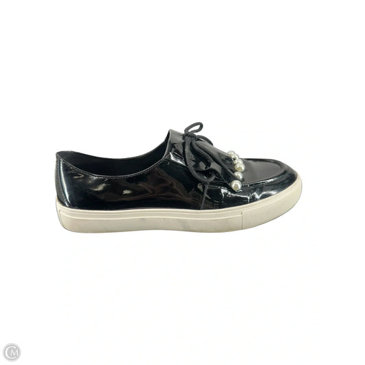 Shoes Designer By Karl Lagerfeld In Black, Size: 6.5
