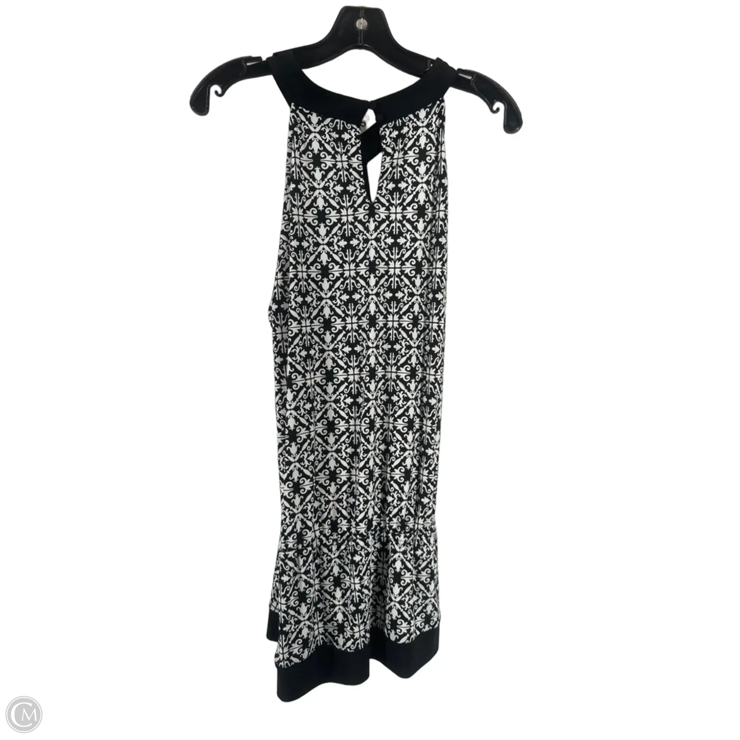 Top Sleeveless By White House Black Market In Black & White, Size: L