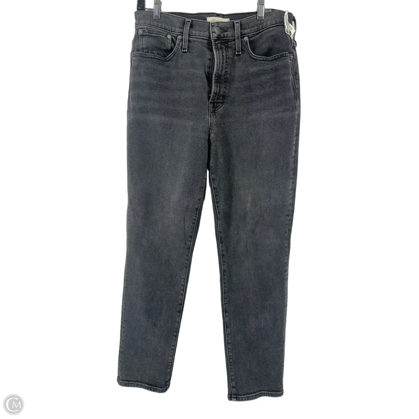 Jeans Straight By Madewell In Black, Size: 2l