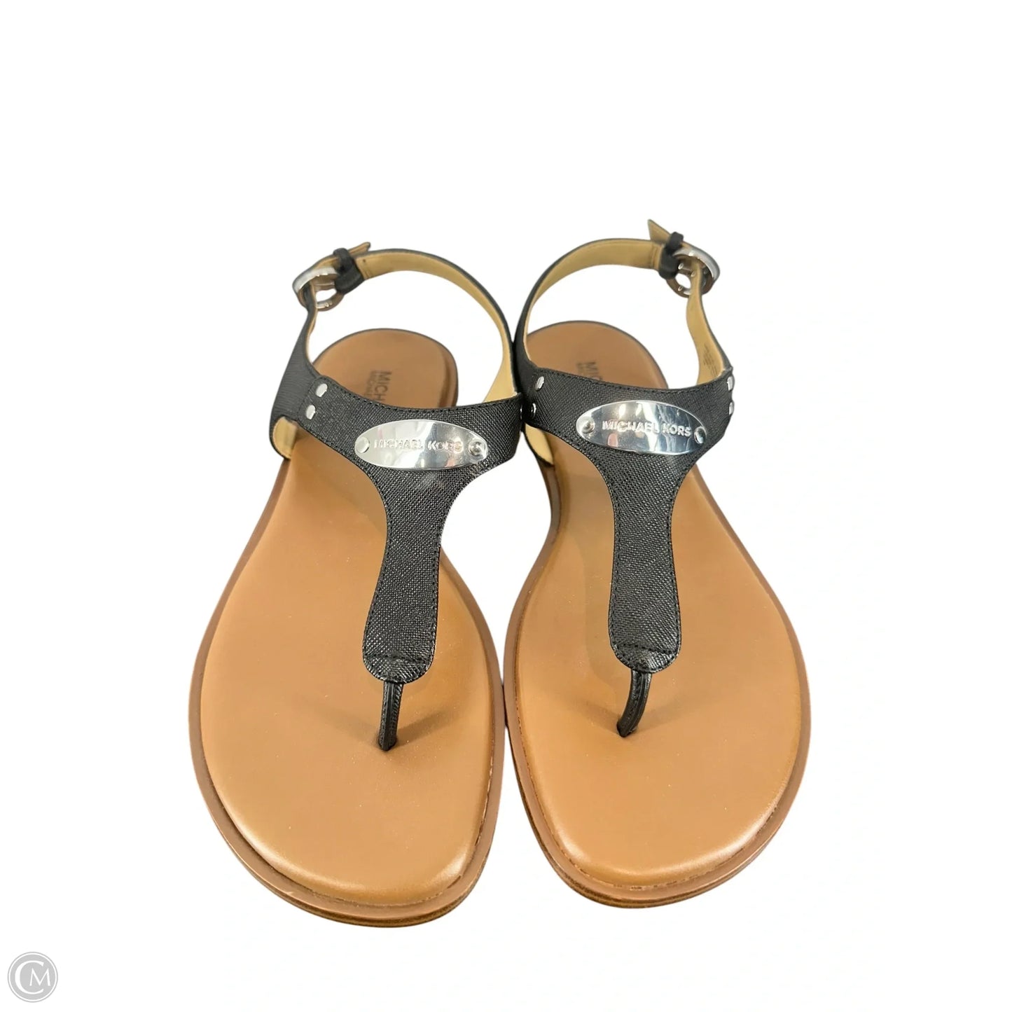 Sandals Designer By Michael Kors In Black, Size: 7
