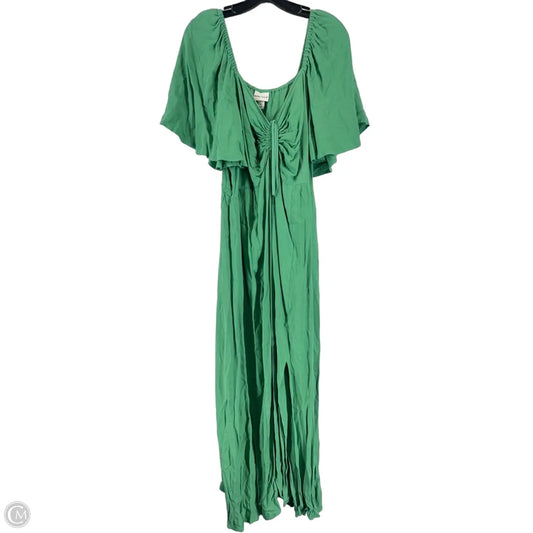Dress Casual Maxi By Ava & Viv In Green, Size: Xxl