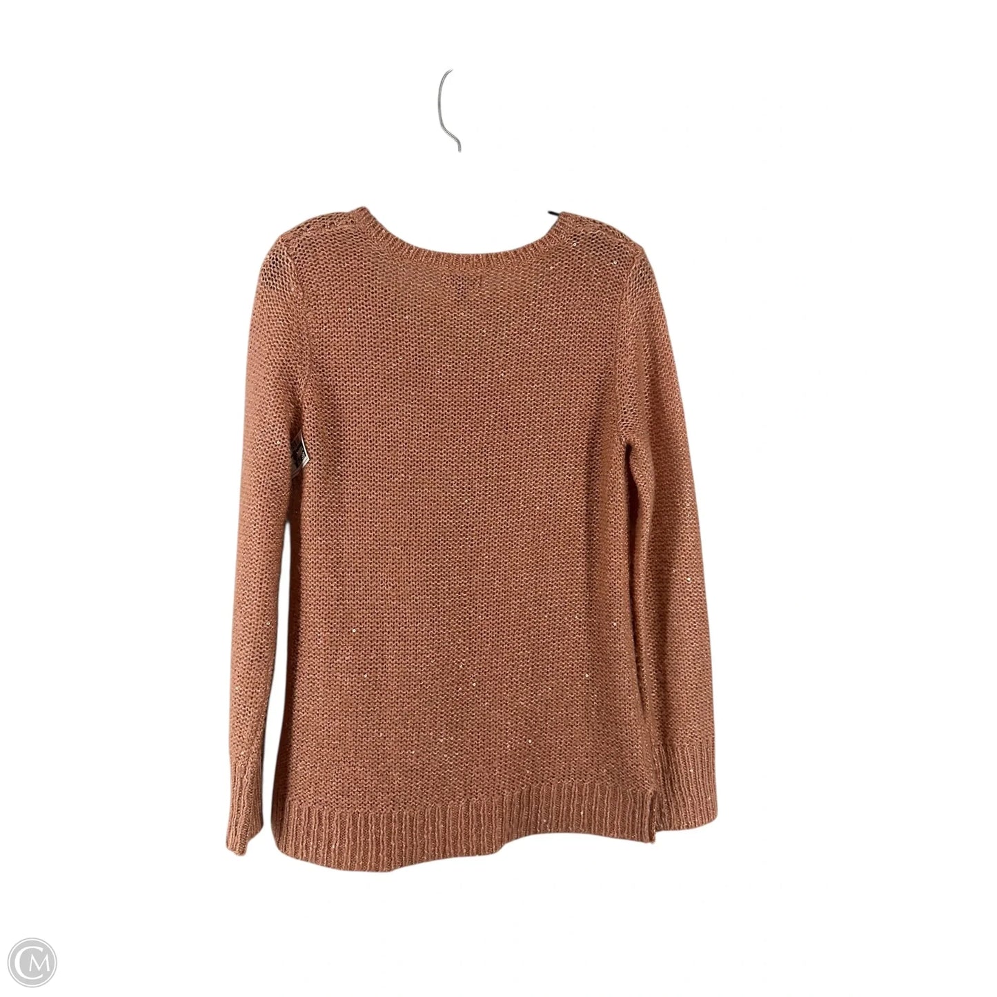 Sweater By Apt 9 In Orange, Size: M