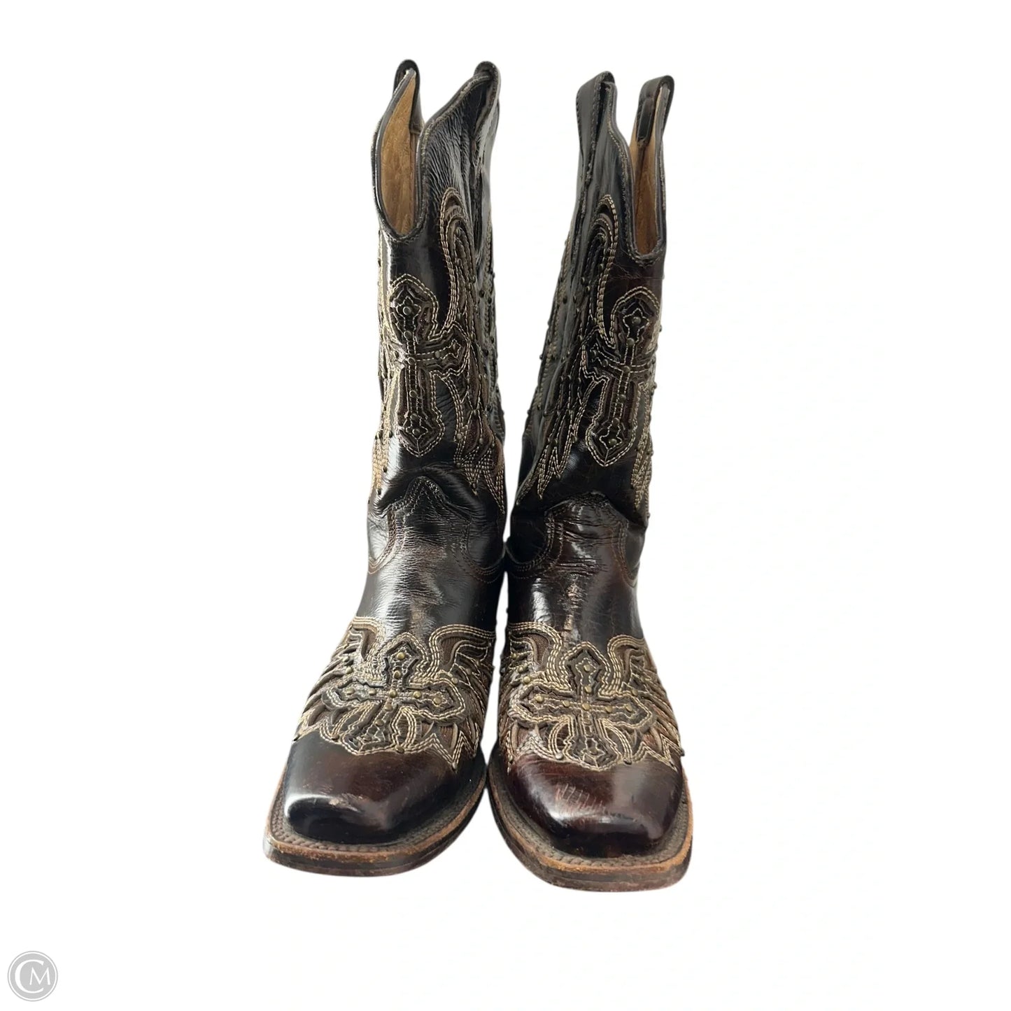 Boots Western By Homage In Brown, Size: 9