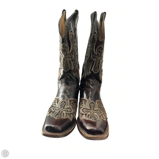 Boots Western By Homage In Brown, Size: 9