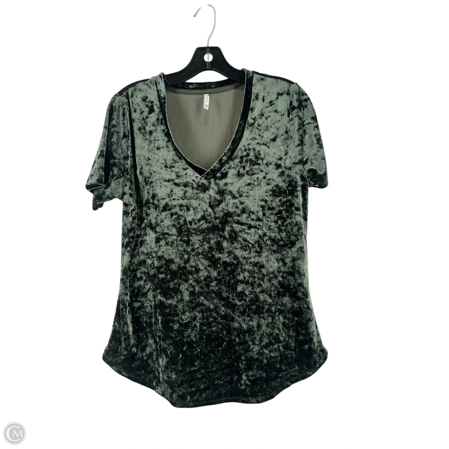 Top Short Sleeve By Z Supply In Green, Size: M