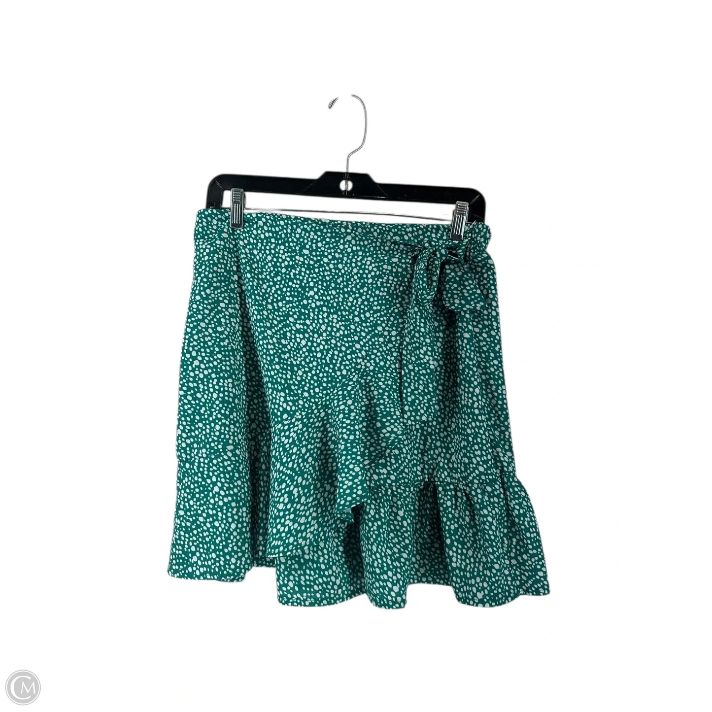 Skirt Midi By Shein In Green, Size: Xl
