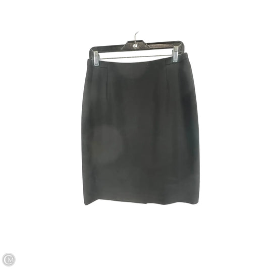 Skirt Midi By Ann Taylor In Black, Size: 8