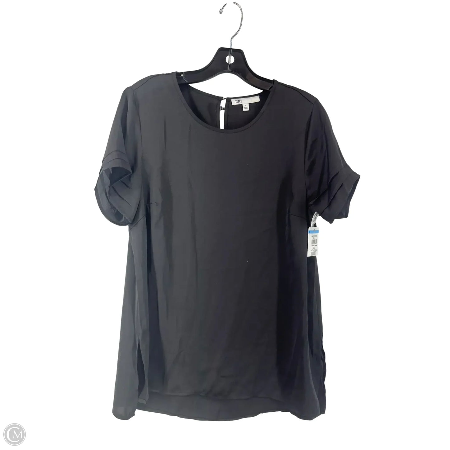 Top Short Sleeve Basic By Dr2 In Black, Size: M