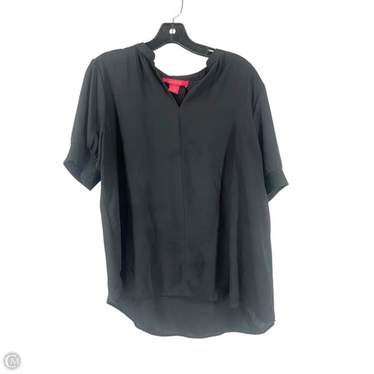 Top Short Sleeve Basic By Catherine Malandrino In Black, Size: L