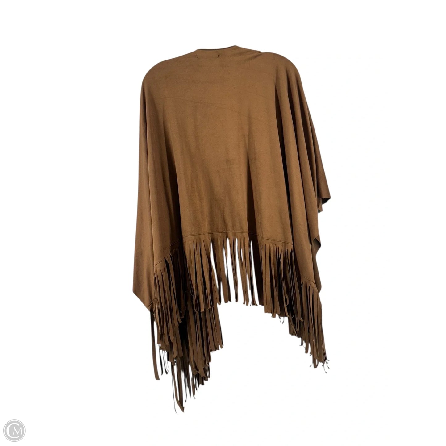 Shawl By Clothes Mentor In Brown, Size: L