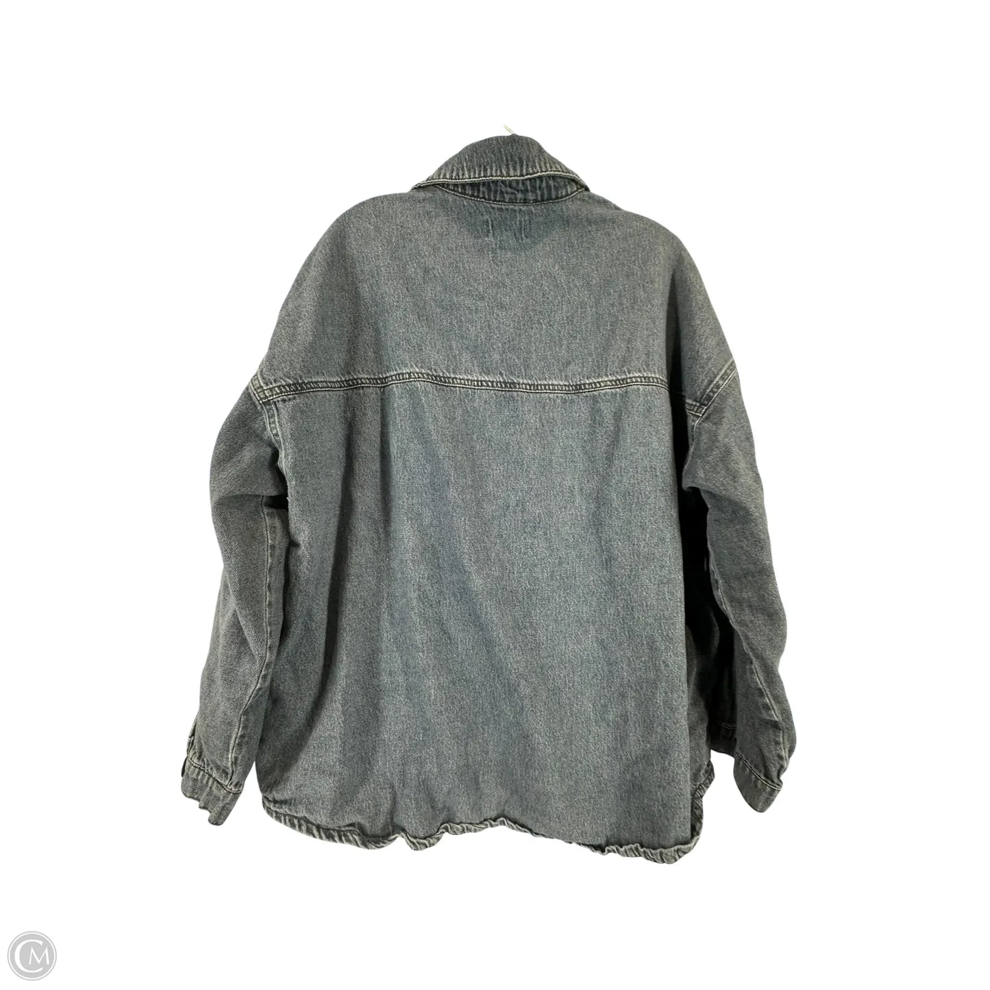 Jacket Denim By Risen In Blue Denim, Size: L