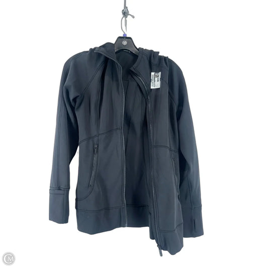 Athletic Jacket By Lululemon In Black, Size: S