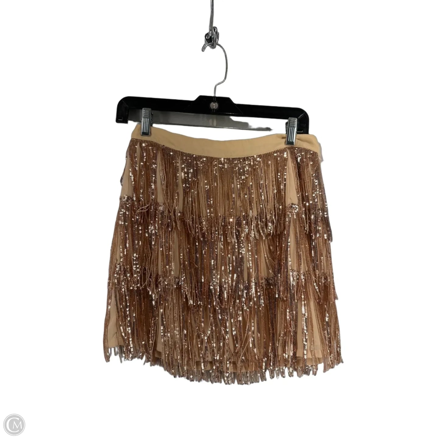 Skirt Midi By Mi Ami In Gold, Size: M