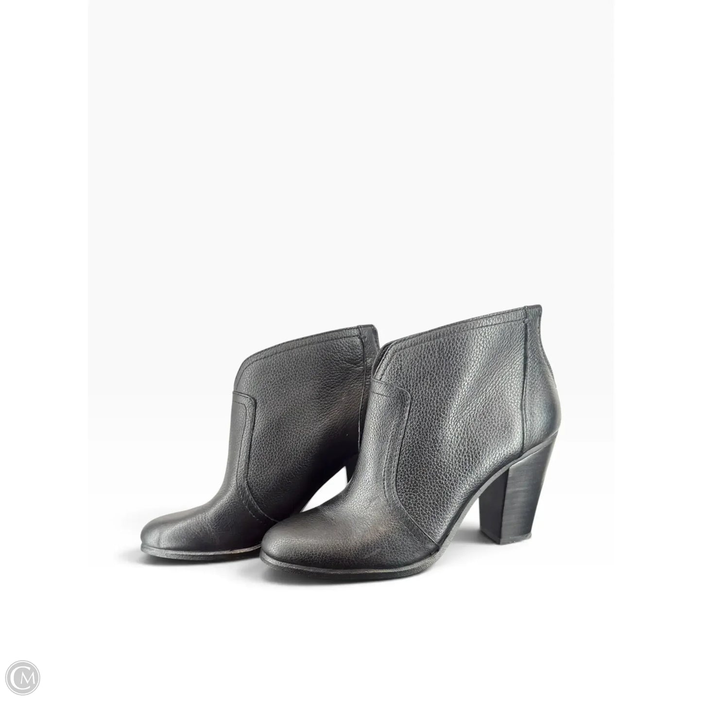 Boots Ankle Heels By Vince Camuto In Black, Size: 8.5
