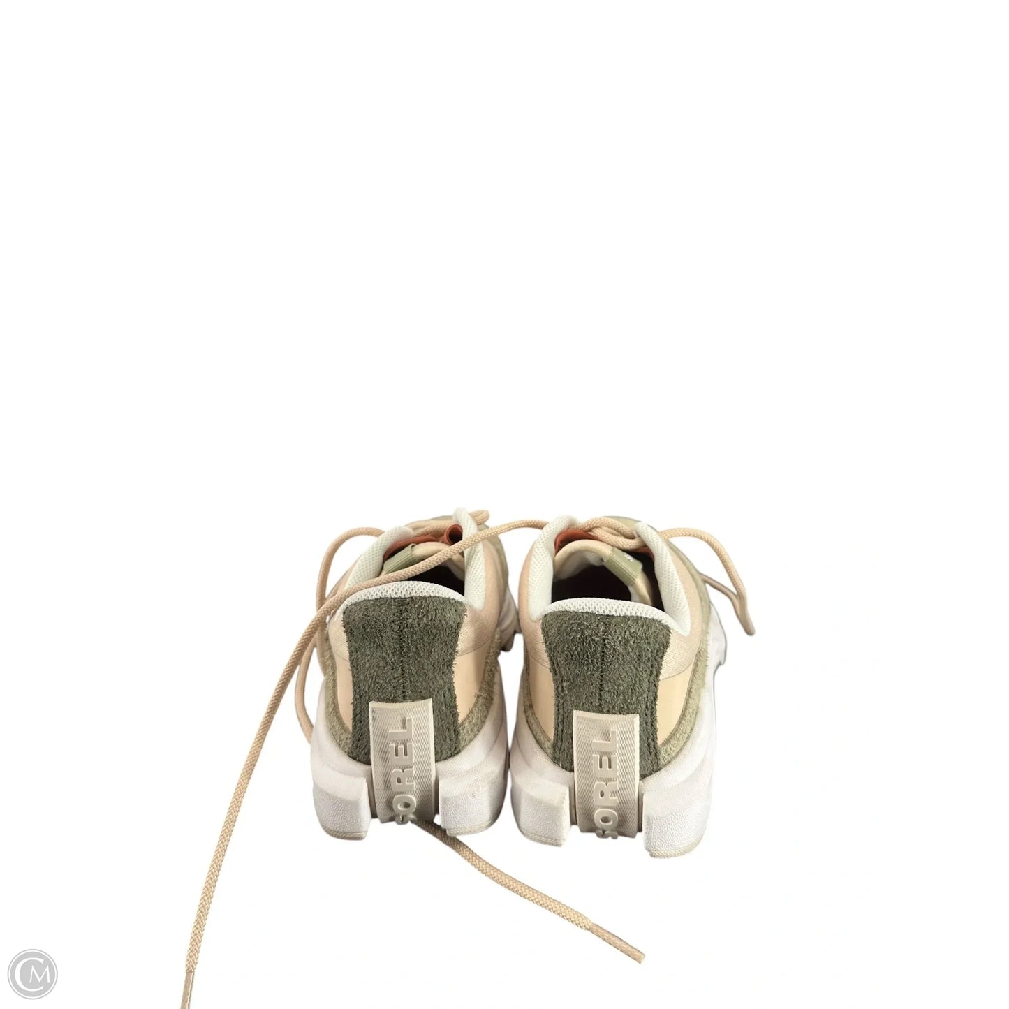 Shoes Athletic By Sorel In Green & Tan, Size: 8