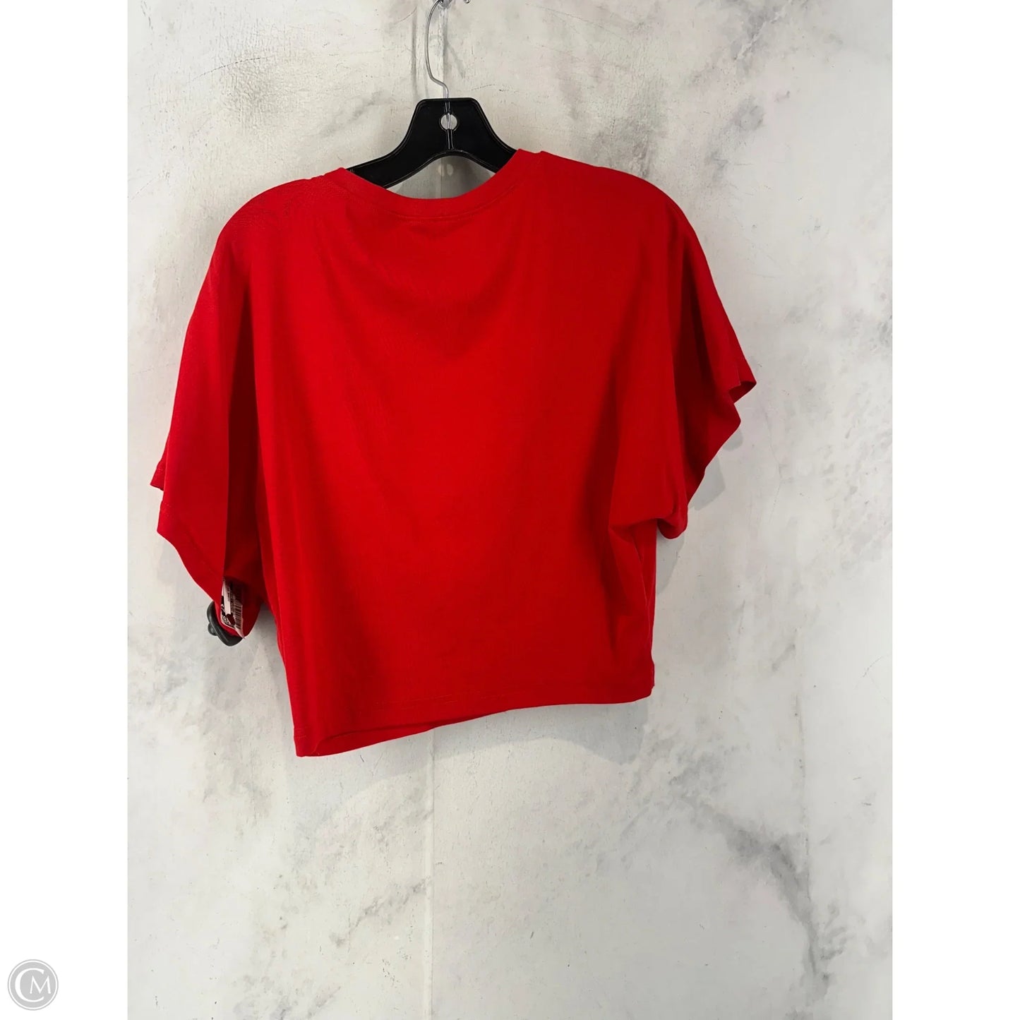 Top Short Sleeve Basic By Clothes Mentor In Red, Size: L
