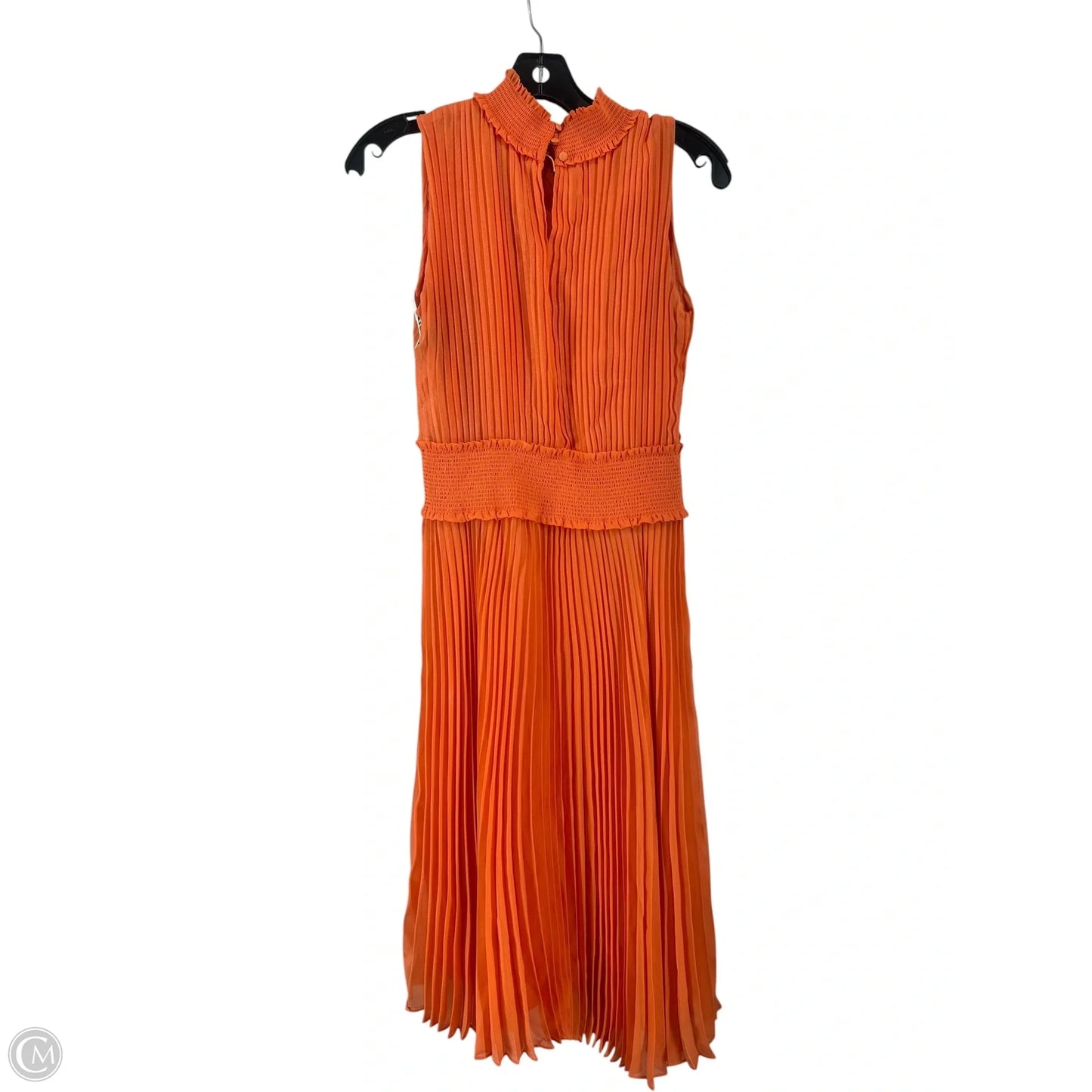 Dress Casual Midi By Nanette By Nanette Lepore In Orange, Size: 8
