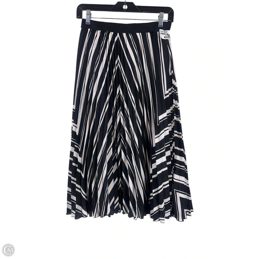 Skirt Midi By H&m In Black & White, Size: 6