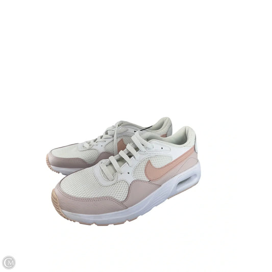Shoes Sneakers By Nike In Pink & White, Size: 9.5