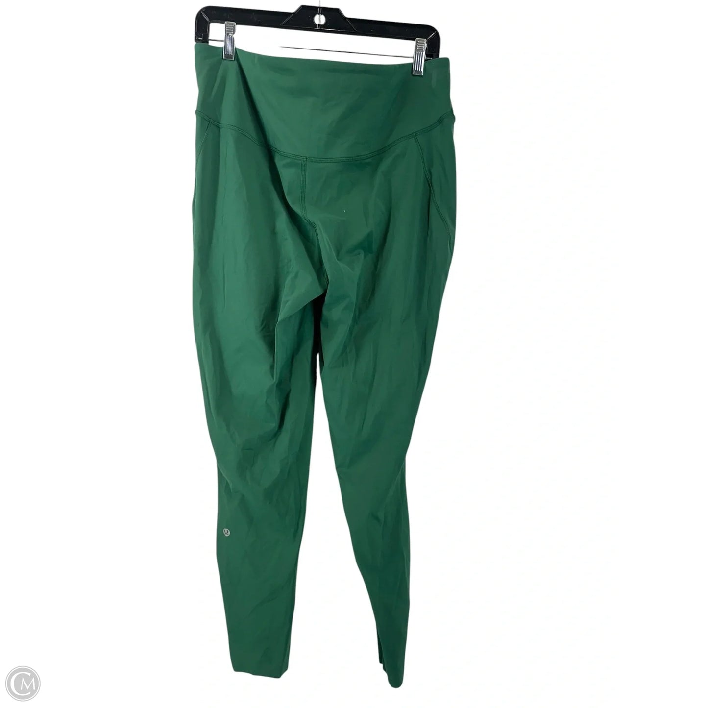 Athletic Leggings By Lululemon In Green, Size: 14