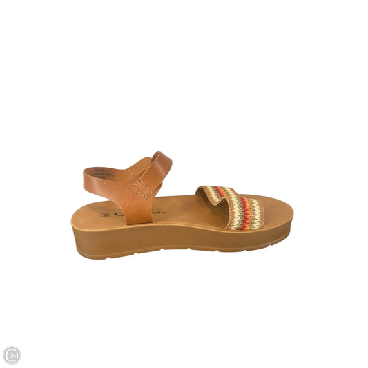 Sandals Flats By Cl By Chinese Laundry In Brown, Size: 6.5