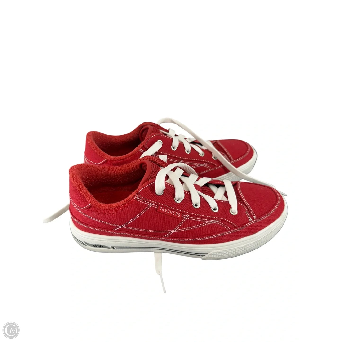 Shoes Sneakers By Skechers In Red, Size: 8