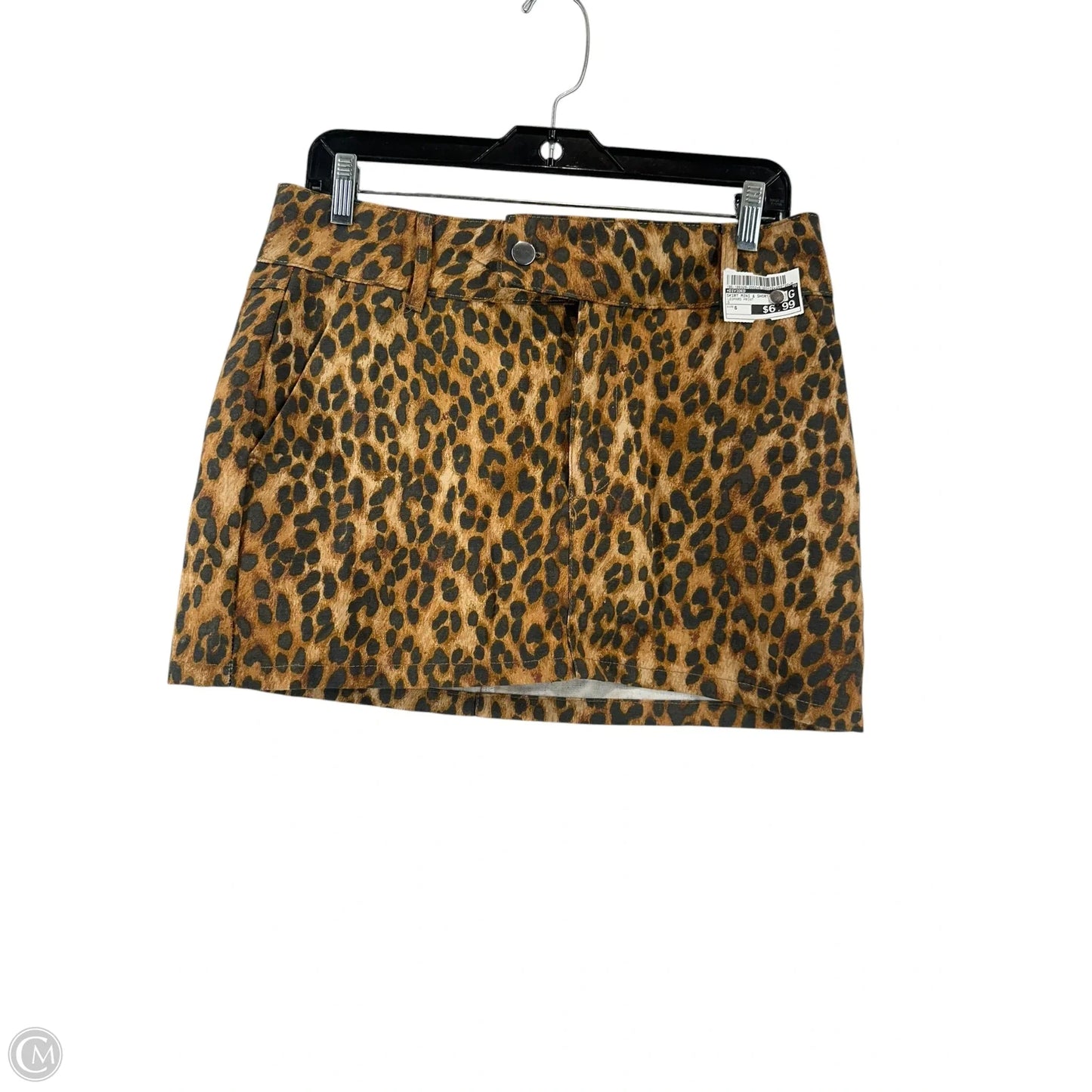 Skirt Mini & Short By Divided In Leopard Print, Size: 6
