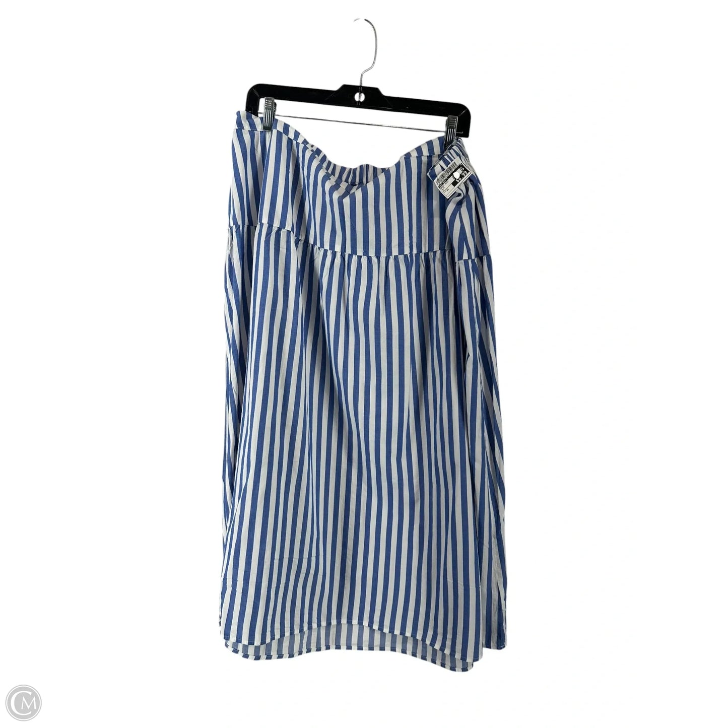 Skirt Midi By Old Navy In Blue, Size: 2x