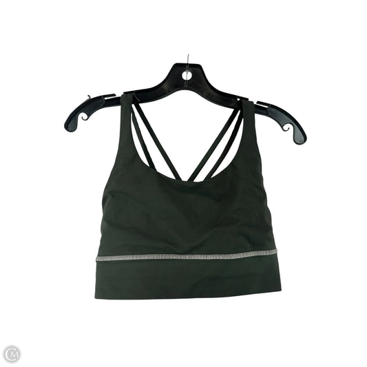 Athletic Bra By Lululemon In Green, Size: 8