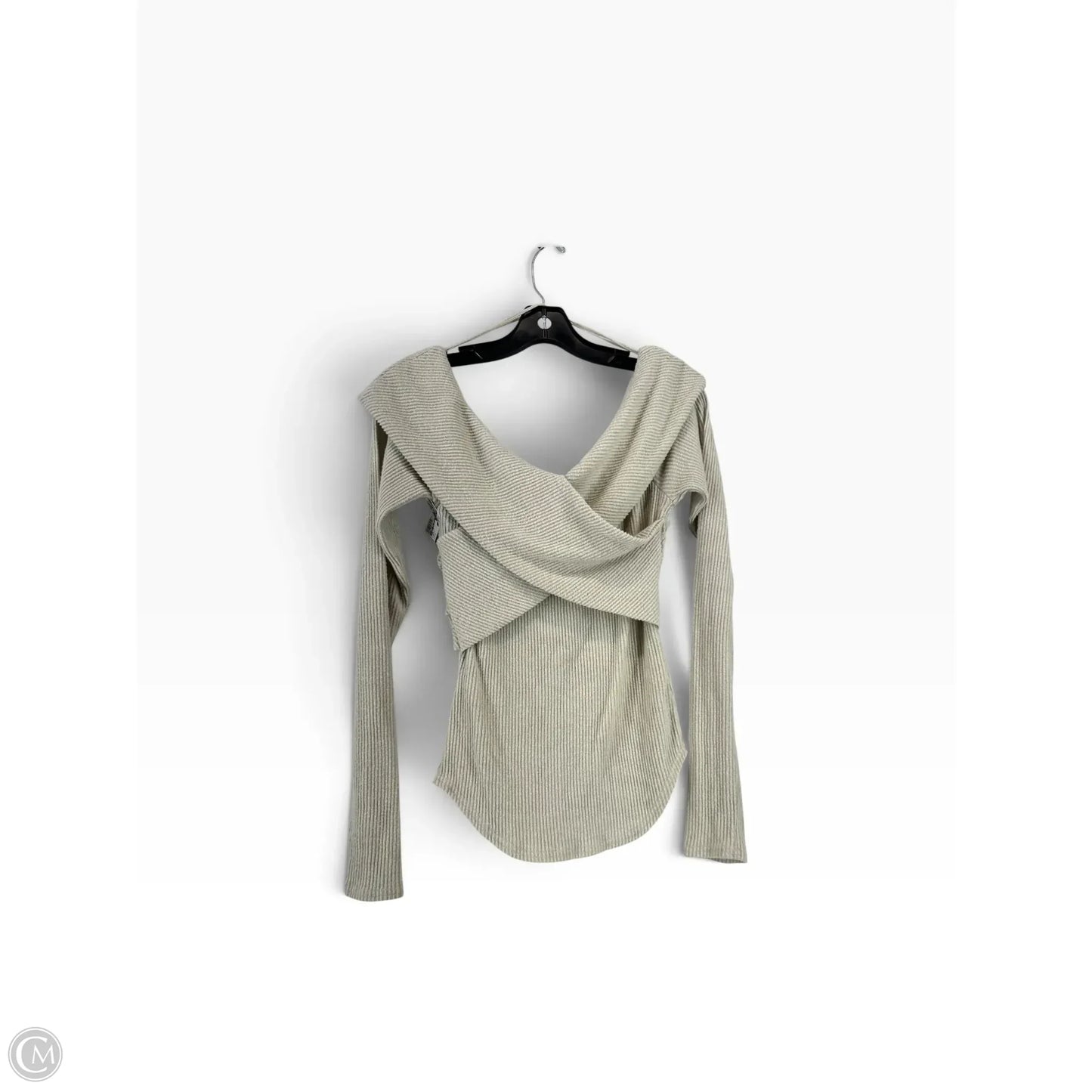 Top Long Sleeve By Free People In Beige, Size: S