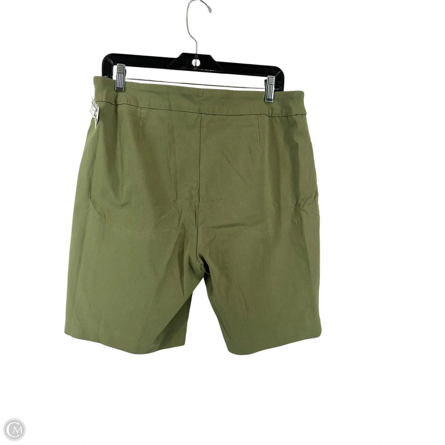 Shorts By Terra & Sky In Green, Size: 14