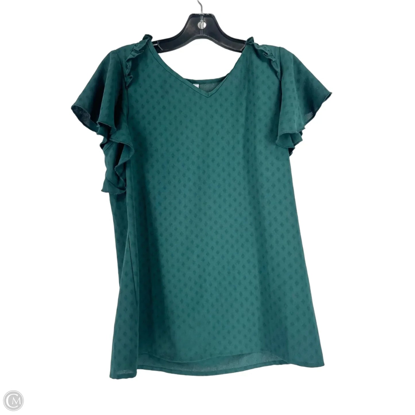 Top Sleeveless By Clothes Mentor In Green, Size: S
