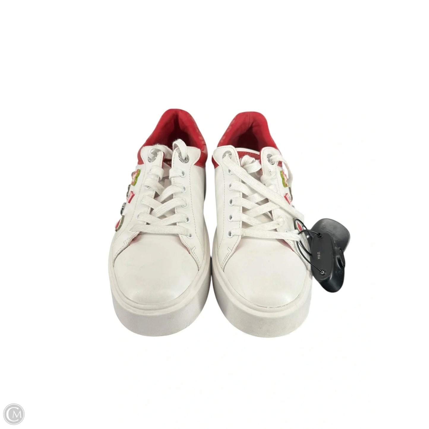 Shoes Designer By Michael Kors In Red & White, Size: 7