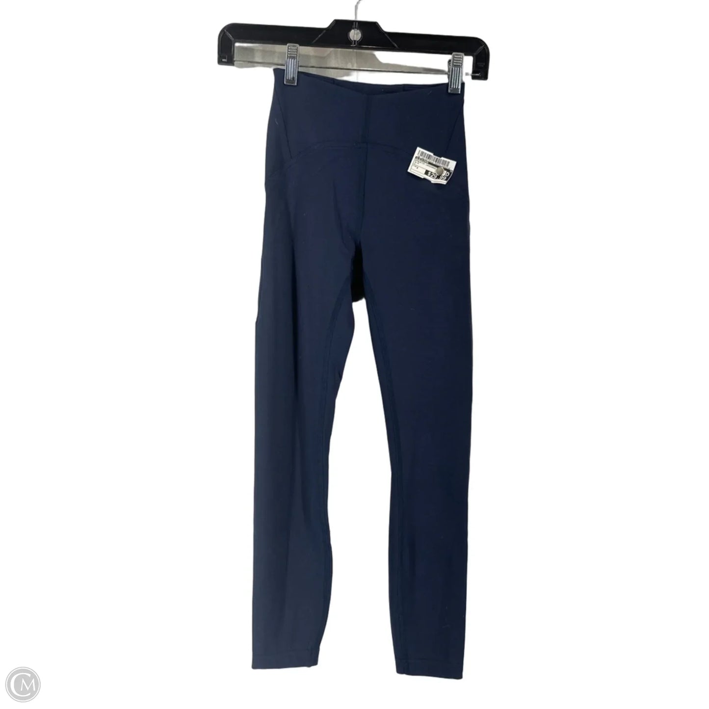 Athletic Leggings By Lululemon In Blue, Size: 2
