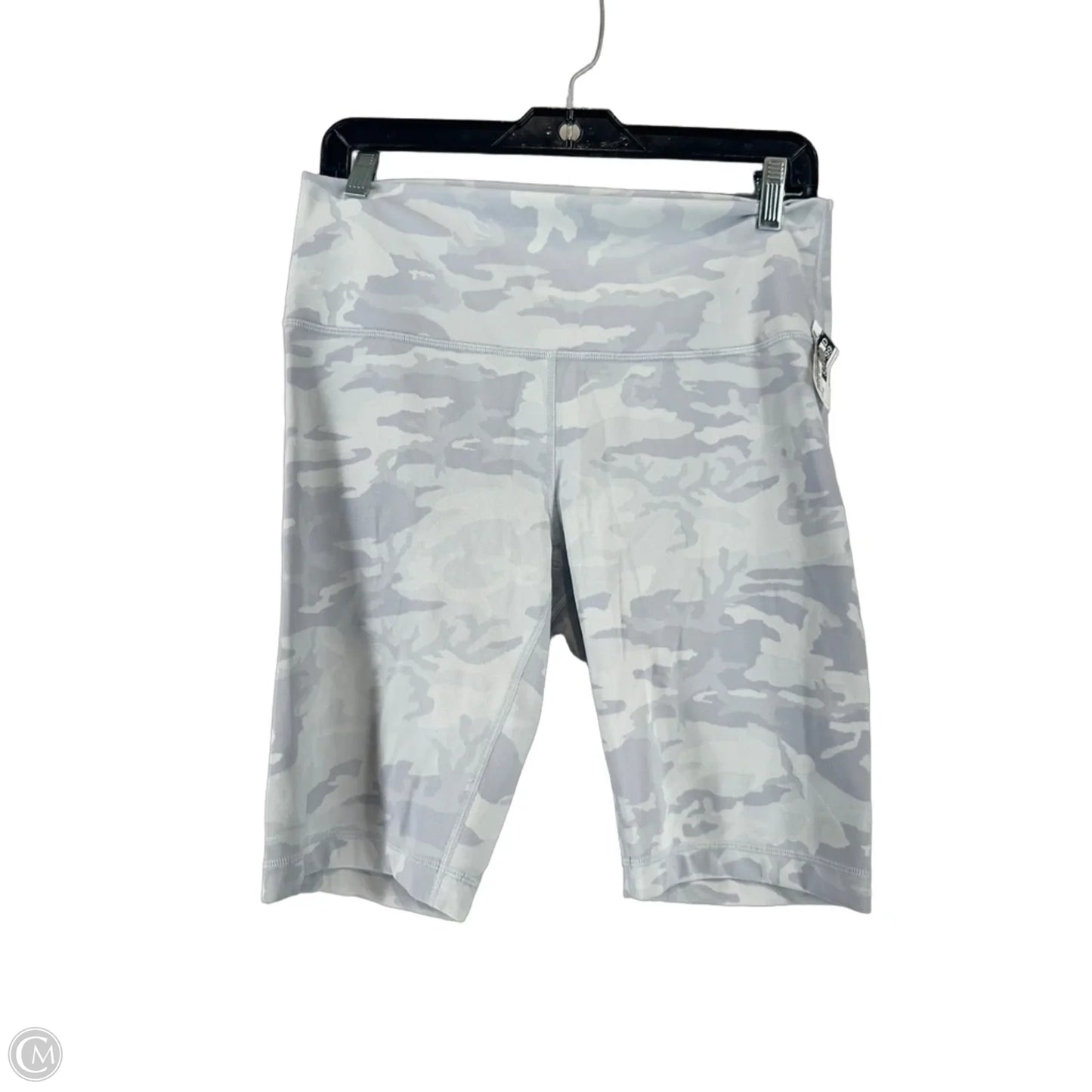 Athletic Shorts By Lululemon In Camouflage Print, Size: 12