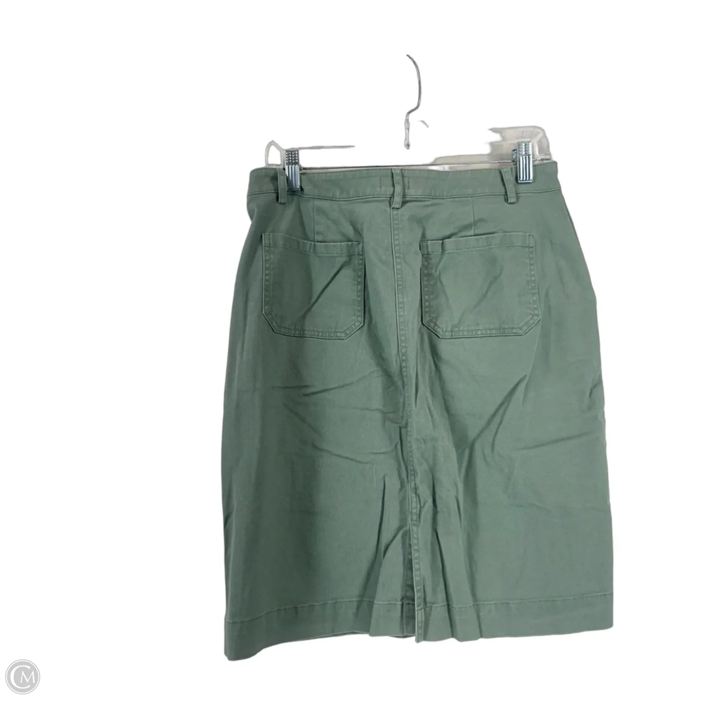 Skirt Midi By J. Crew In Green, Size: 8