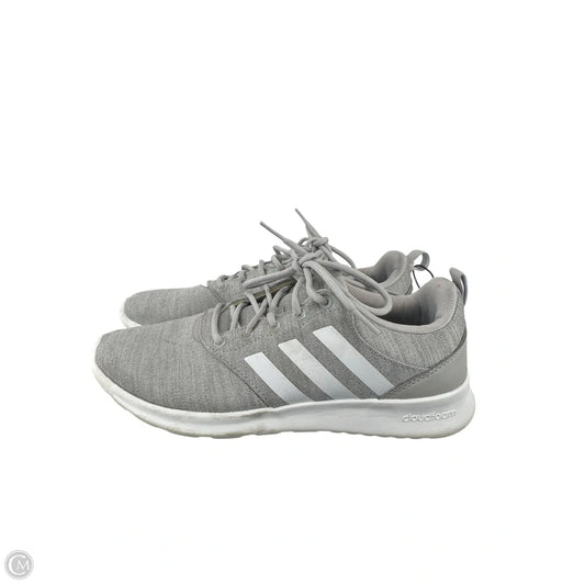 Shoes Sneakers By Adidas In Grey, Size: 8