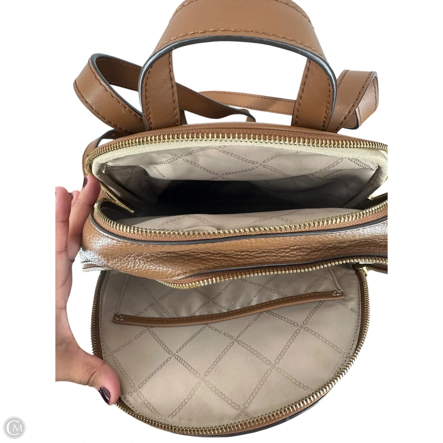 Backpack Designer By Michael Kors, Size: Medium