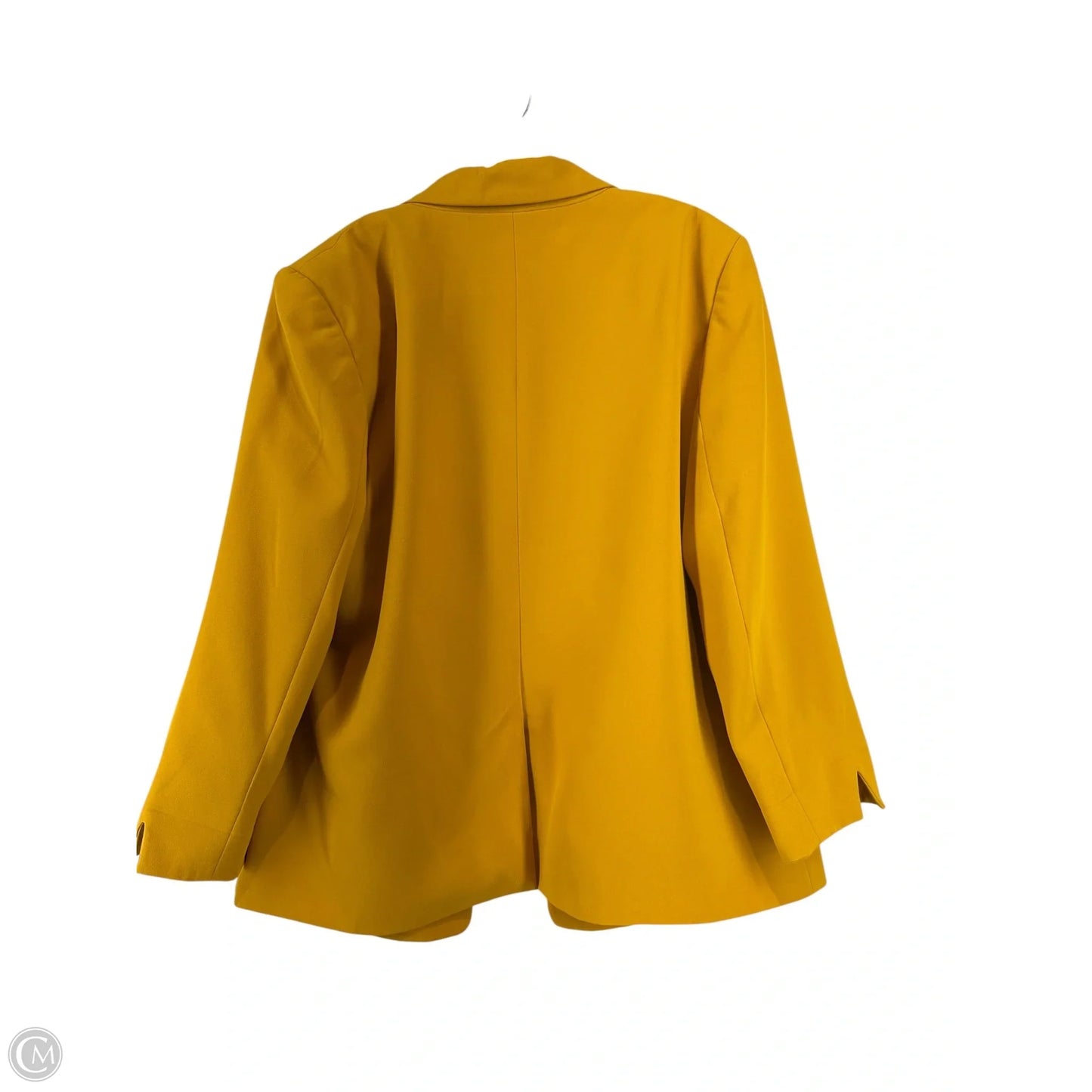 Blazer By Ann Taylor In Yellow, Size: Xl