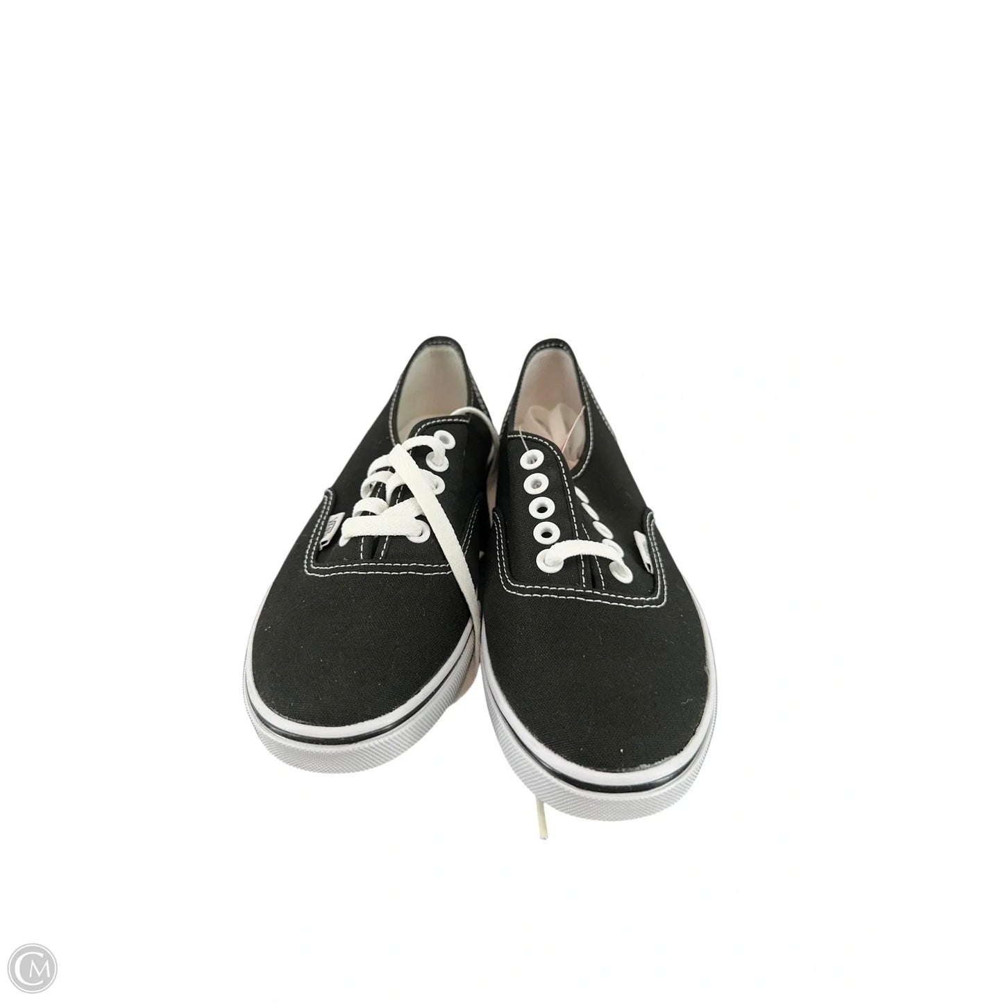 Shoes Sneakers By Vans In Black, Size: 6.5