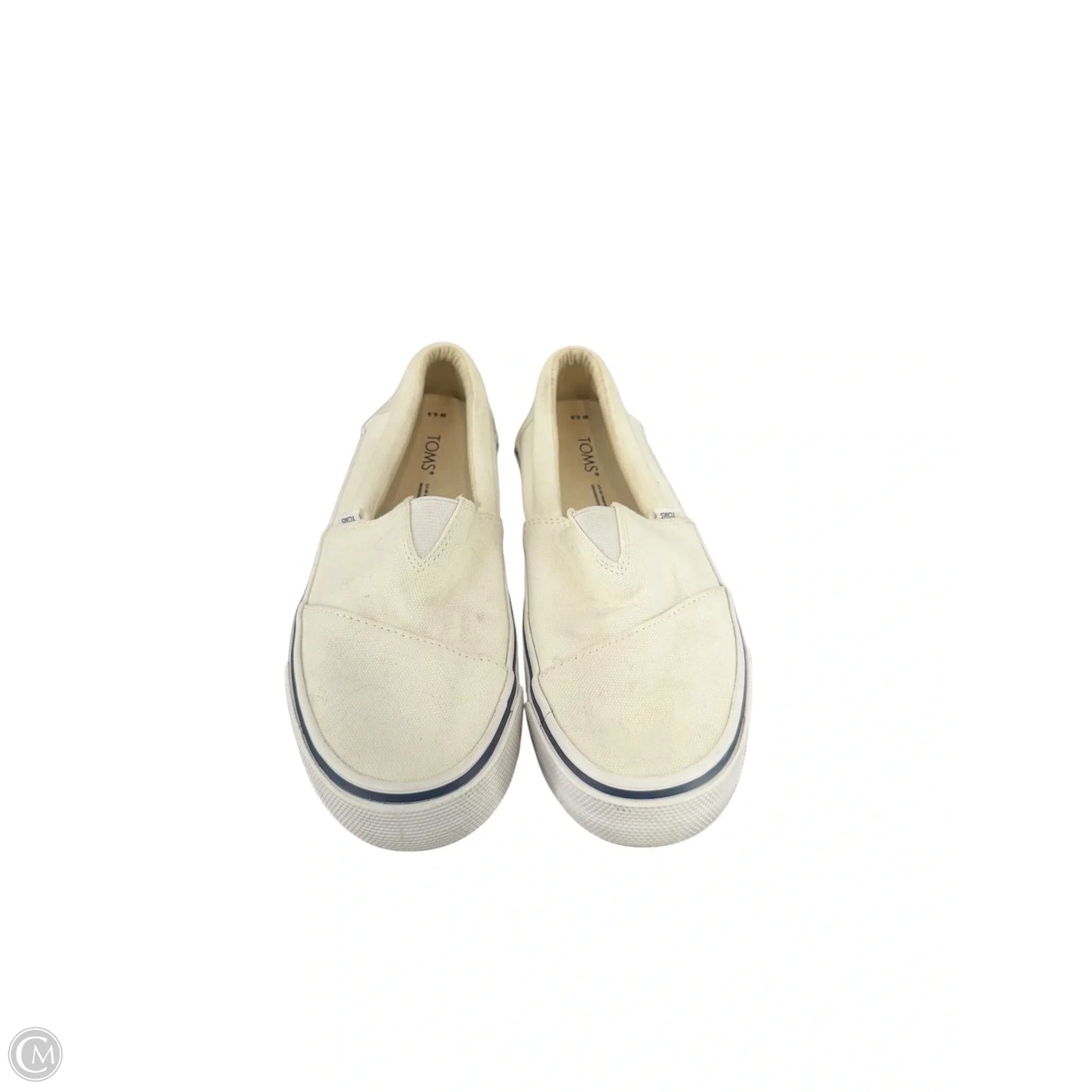 Shoes Flats By Toms In White, Size: 6.5